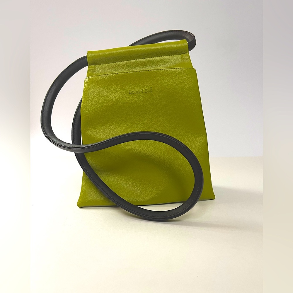 NWOT Bocci + Bii Italia Green Leather Purse